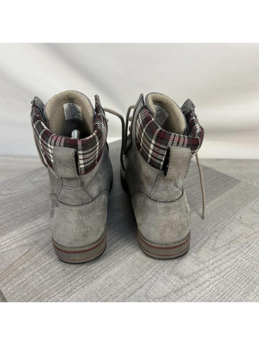 L.L. Bean Women's Suede Hiking Boots 8.5M - Picture 7 of 14